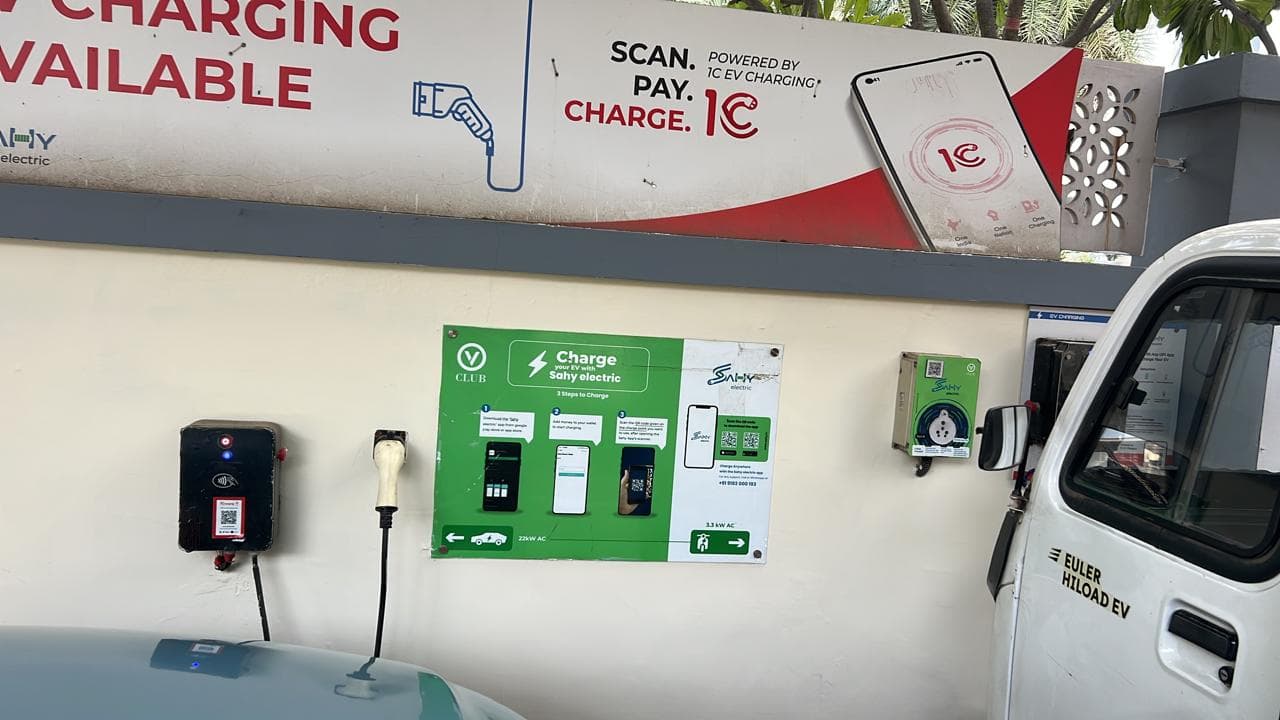 Sahy Electric chargers installed at V Club Tatvam Villas, Sector 48, Sohna Road, Gurugram